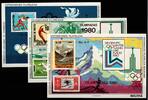 Bolivien Bolivien Block 87-89 postfrisch Olympische Spiele MiNr. Block 87-89 postfrisch Olympische Spiele -