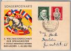 Bund 204, 119 auf Postkarte Reitturnier Aachen -