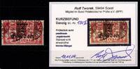 Danzig Danzig 190 II gestempelt Kurzbefund Tworek BPP MiNr. 190 II gestempelt Kurzbefund Tworek BPP -
