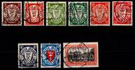 Danzig Danzig 289-297 gestempelt MiNr. 289-297 gestempelt -