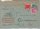 BRD Bund 137 auf Brief Mischfrankatur -