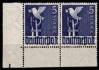 Alliierte Besetzung Alliierte Besetzung 962 Pl.-Nr. postfrisch Plattennummer 1 MiNr. 962 Pl.-Nr. postfrisch Plattennummer 1 -