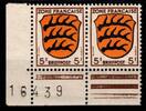 Franz. Zone Allg. Ausg. Franz. Zone Allg. Ausg. 3 Paar u.l. postfrisch Bogennr. MiNr. 3 Paar u.l. postfrisch Bogennr. -