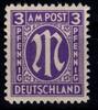 Bi-Zone Bi-Zone 17 b D postfrisch Attest Hettler BPP MiNr. 17 b D postfrisch Attest Hettler BPP -