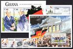 Ghana Ghana 1641-1644, Block188-190 postfrisch Politik MiNr. 1641-1644, Block188-190 postfrisch Politik -