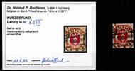 Danzig Danzig 83 III gestempelt Kurzbefund Oechsner BPP MiNr. 83 III gestempelt Kurzbefund Oechsner BPP -