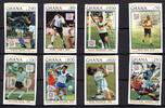Ghana Ghana 1884-1891 B postfrisch Fußball MiNr. 1884-1891 B postfrisch Fußball -