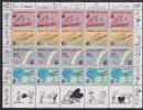 Liechtenstein Liechtenstein 1111-1114 postfrisch als ZD-Bogen, Grußmarken MiNr. 1111-1114 postfrisch als ZD-Bogen, Grußmarken -