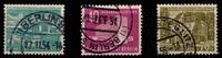 Berlin Berlin 121-123 gestempelt MiNr. 121-123 gestempelt -