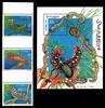 Somalia Somalia Block 61 + 754-756 postfrisch Raupen MiNr. Block 61 + 754-756 postfrisch Raupen -
