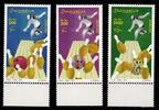 Somalia Somalia 873-875 Unterrand postfrisch Kegeln MiNr. 873-875 Unterrand postfrisch Kegeln -