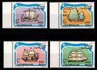 Somalia Somalia 499-502 Bogenrand postfrisch Schiffe MiNr. 499-502 Bogenrand postfrisch Schiffe -