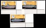 Somalia Somalia 815-817 postfrisch U-Boote MiNr. 815-817 postfrisch U-Boote -