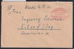 Alliierte Besetzung Geb. bez. Baden Baden auf Brief Ellipsenstempel C2c -