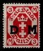 Danzig Dienstmarken Danzig Dienstmarken 26 b postfrisch geprüft Gruber BPP MiNr. 26 b postfrisch geprüft Gruber BPP -