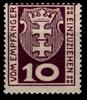 Danzig Portomarken Danzig Portomarken 1 b postfrisch geprüft Bock BPP MiNr. 1 b postfrisch geprüft Bock BPP -
