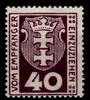 Danzig Portomarken Danzig Portomarken 3 b postfrisch geprüft Bock BPP MiNr. 3 b postfrisch geprüft Bock BPP -