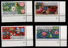 BRD Bund BRD Bund 1259-1262 FN 2 postfrisch Ecke 4 MiNr. 1259-1262 FN 2 postfrisch Ecke 4 -