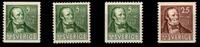 Schweden Schweden 253 A B Dl, 254 A postfrisch MiNr. 253 A B Dl, 254 A postfrisch -