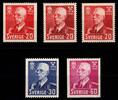 Schweden Schweden 300-301 A, 300 Dl, Dr postfrisch MiNr. 300-301 A, 300 Dl, Dr postfrisch -