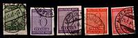 SBZ SBZ 116-119 x gestempelt 117 b-Farbe geprüft Jasch BPP MiNr. 116-119 x gestempelt 117 b-Farbe geprüft Jasch BPP -