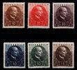 Österreich Österreich 512-517 postfrisch Persönlichkeiten MiNr. 512-517 postfrisch Persönlichkeiten -