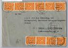 All. Bes. 927 auf Brief Zehnfach Bi- Zone -