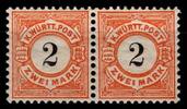 Württemberg Württemberg 53 postfrisch waagerechtes Paar MiNr. 53 postfrisch waagerechtes Paar -