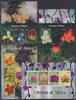 Ghana Ghana 4417-4436 und Block 544 und 545 postfrisch Kleinbogensatz / Blumen MiNr. 4417-4436 und Block 544 und 545 postfrisch Kleinb -