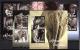 Ghana Ghana 4404-4407 und Block 541 und 542 postfrisch Kleinbogensatz / Elefant MiNr. 4404-4407 und Block 541 und 542 postfrisch Klein -