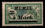 Memel Memel 91 IV postfrisch geprüft Dr. Petersen BPP MiNr. 91 IV postfrisch geprüft Dr. Petersen BPP -