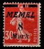 Memel Memel 112 PF I postfrisch Balken zweimal gebrochen MiNr. 112 PF I postfrisch Balken zweimal gebrochen -