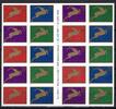 USA USA 3220-3223 postfrisch als Folienblatt MiNr. 3220-3223 postfrisch als Folienblatt -