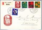 Schweiz 687-691 als Ersttagsbrief -