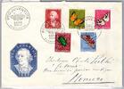 Schweiz 648-652 als Ersttagsbrief -