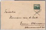 Deutsches Reich S 80 auf Brief Einzelfrankatur -