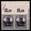 Deutsche Besetzung 1. WK Belgien Deutsche Besetzung 1. WK Belgien 16 P OR postfrisch Paar Ecke 2 MiNr. 16 P OR postfrisch Paar Ecke 2 -