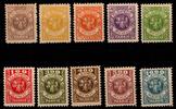 Memel Memel 141-150 postfrisch MiNr. 141-150 postfrisch -