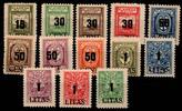 Memel Memel 193-205 postfrisch teilweise geprüft BPP MiNr. 193-205 postfrisch teilweise geprüft BPP -