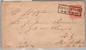 Deutsches Reich U 1 II als Ganzsache Charlottenburg -