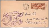 USA Erstflug 322 auf Brief Wailuku Hawai -