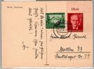 Deutsches Reich 855, 856 Ecke 2 auf Postkarte Berlin -