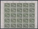 Saarland Saarland 436 Ecke 1+3 postfrisch 25 er Block ungefaltet OR x 5 MiNr. 436 Ecke 1+3 postfrisch 25 er Block ungefaltet OR x 5 -