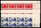 Saarland Saarland 362-364 Ecke 1 postfrisch im 8er Block ungefaltet MiNr. 362-364 Ecke 1 postfrisch im 8er Block ungefaltet -