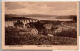 Ak Möhnetalsperre Viadukt bei Delecke Feldpost 1918 -