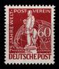 Berlin Berlin 39 II postfrisch Plattenfehler II, geprüft Schlegel BPP MiNr. 39 II postfrisch Plattenfehler II, geprüft Schlegel BPP -