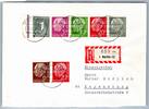 BRD Bund ZD W 22 Y I, W 17 Y I auf Brief Einschreiben -