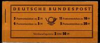   BRD Bund BRD Bund MH 2 d postfrisch stärker aufgefaltet MiNr. MH 2 d postfrisch stärker aufgefaltet 