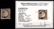 Deutsches Reich Deutsches Reich 5 gestempelt Ausgabemonat, Befund Sommer MiNr. 5 gestempelt Ausgabemonat, Befund Sommer -