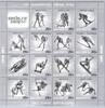 Russland Russland 1761-1977 postfrisch als ZD Bogen, Olympische Winterspiele 2014 MiNr. 1761-1977 postfrisch als ZD Bogen, Olympische Win -